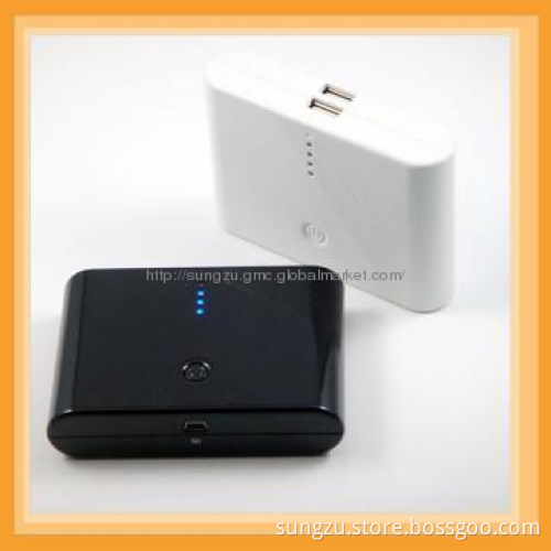12000mah power bank with blue led indicator